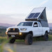 Go Power! 220-Watt Solar Flex™ Kit above the truck