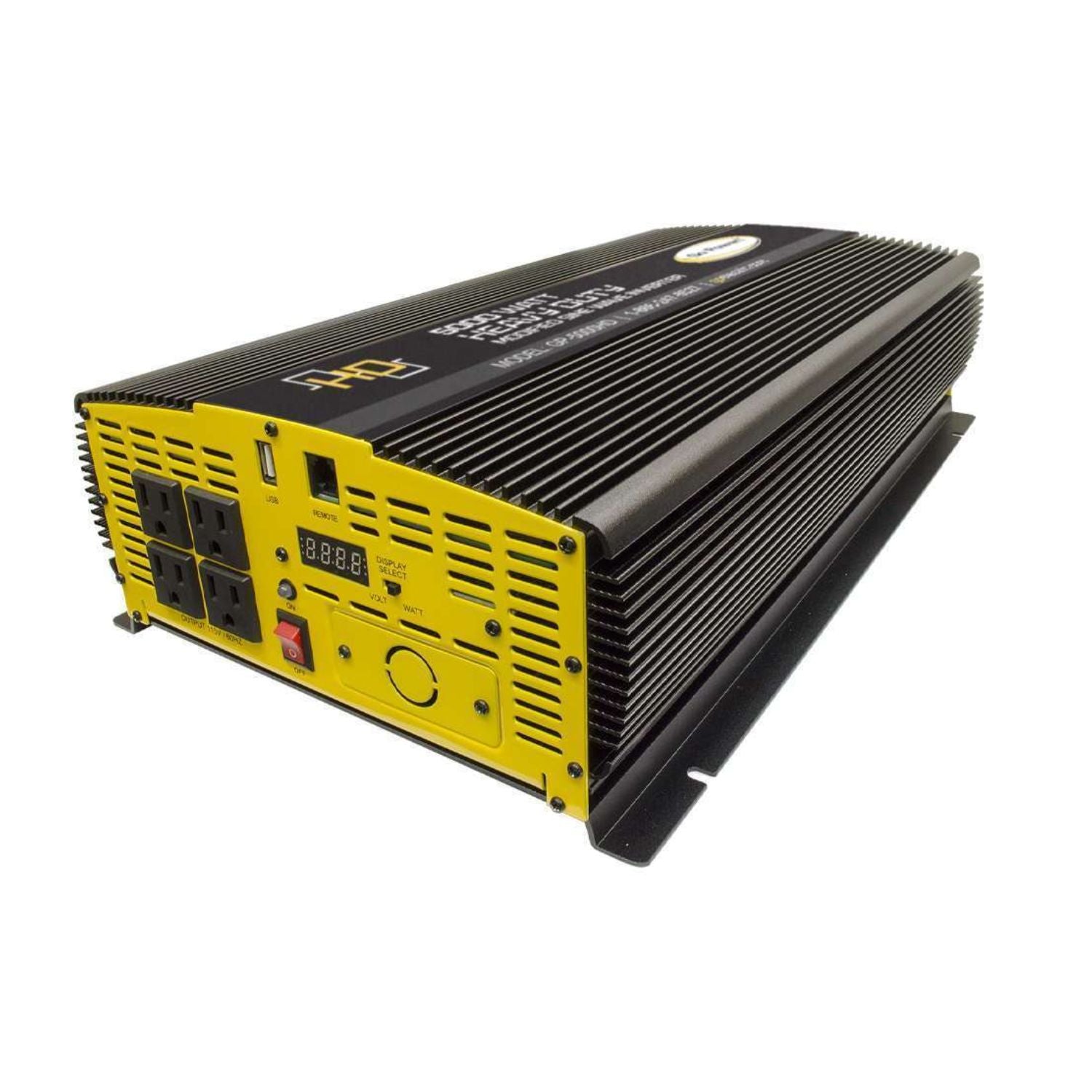 Go Power! 5000 Watt Heavy-Duty Modified Sine Wave Inverter