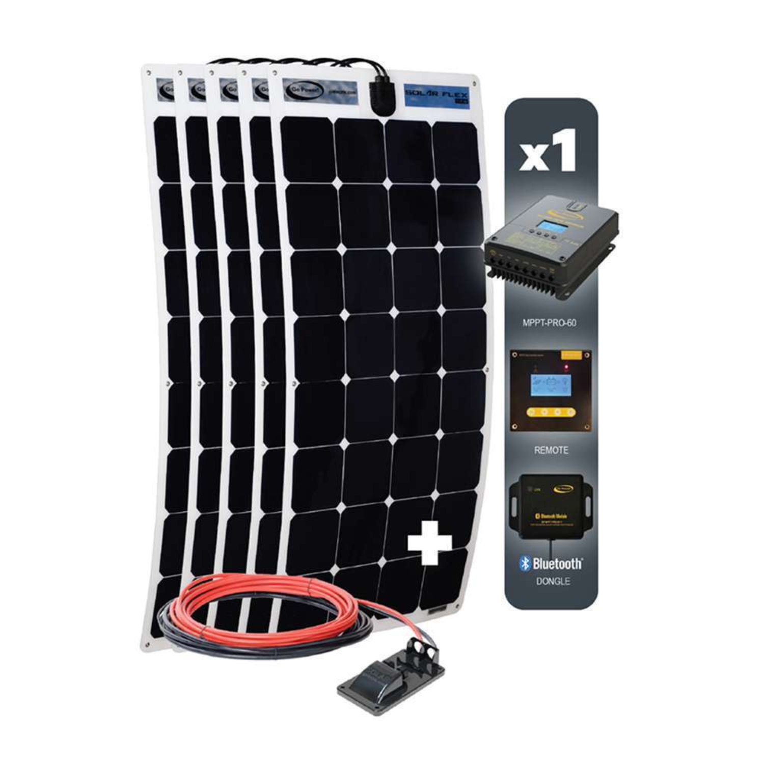 Go Power! 550-Watt Solar Flex™ Kit