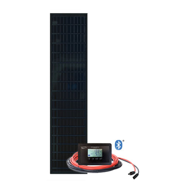 Go Power! Black SLIM Solar Kit 100 WATTS Solar Controller