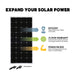 Go Power! Overlander 200 WATTS Solar Expansion Kit  - Features
