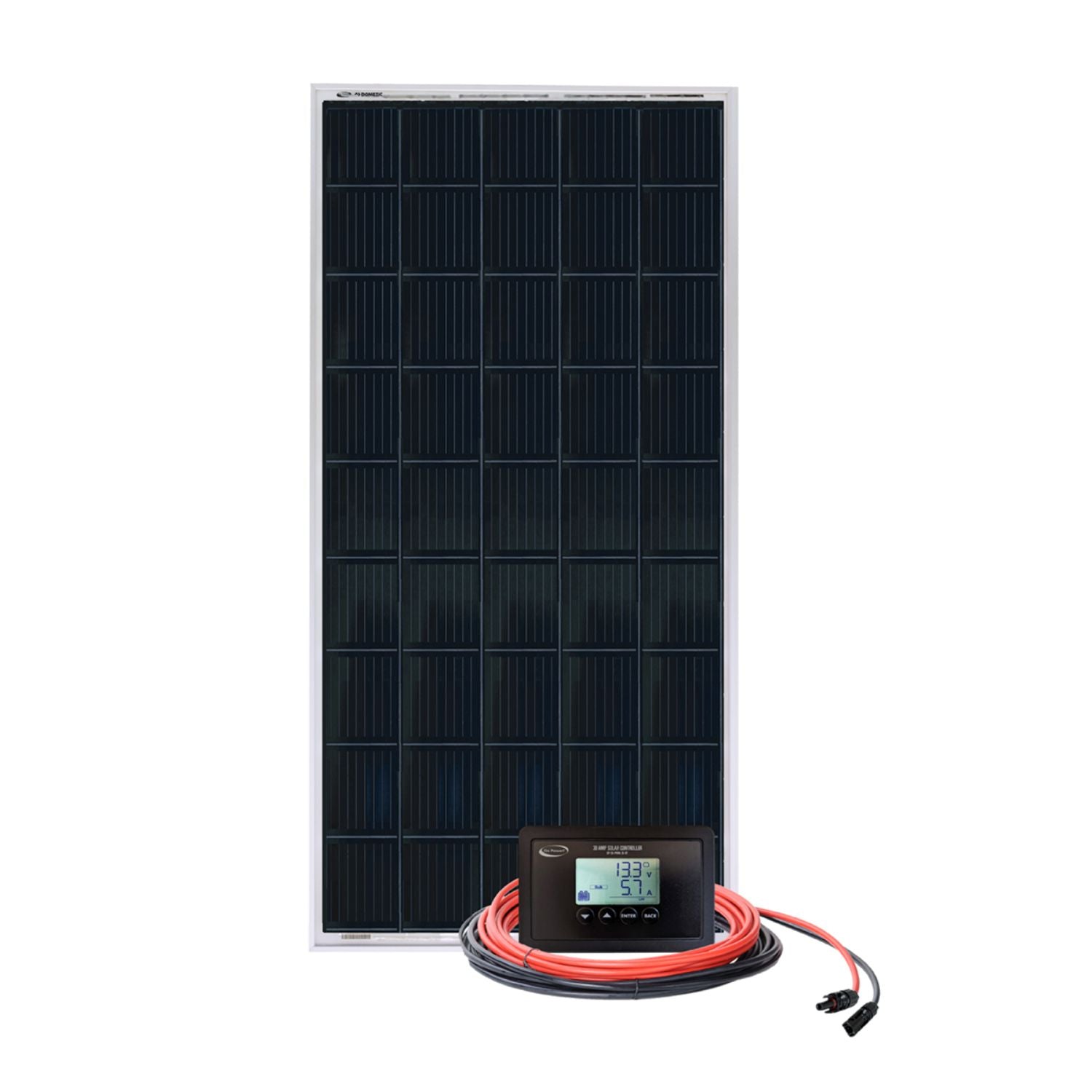 Go Power! Overlander Solar Charging Kit 200 watts with 30A Digital Controller