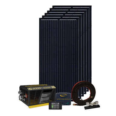 Go Power! Powertrak™ 1200-watt Solar & Inverter/charger System