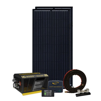Go Power! Powertrak™ 400-watt Solar & Inverter/charger System