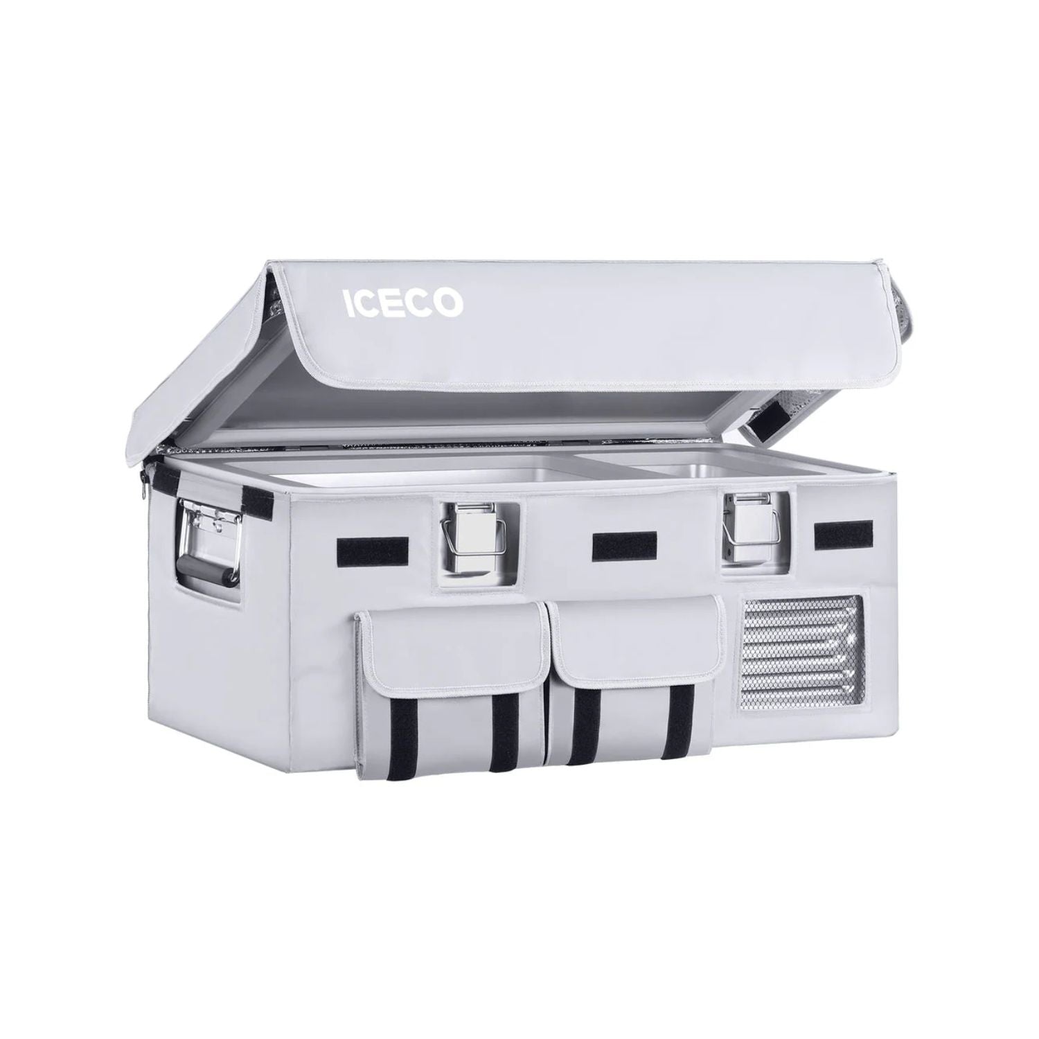 ICECO APL20 Insulated Protective Cover open lid 