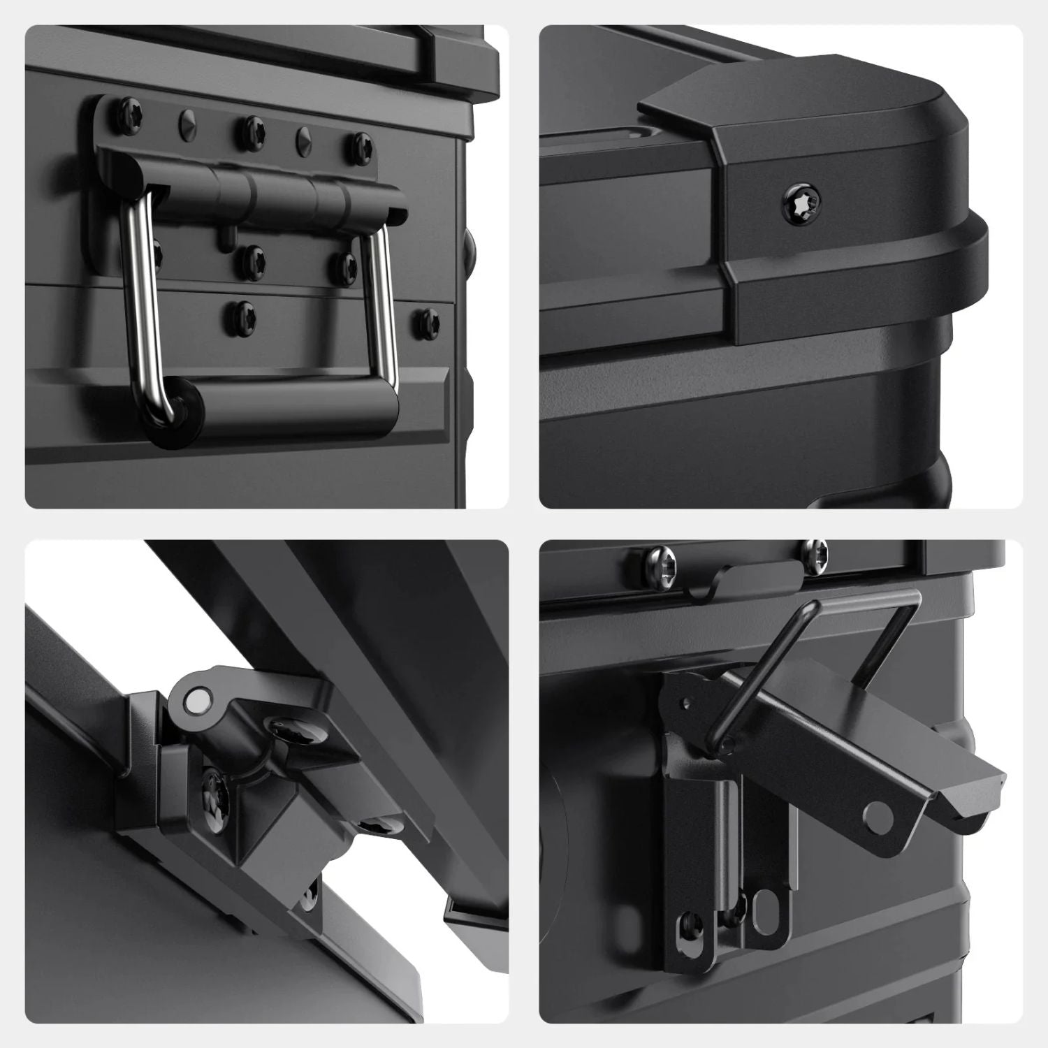 ICECO APL20 Light Duty Aluminum Black Freezer Single Zone 20 LT close up view