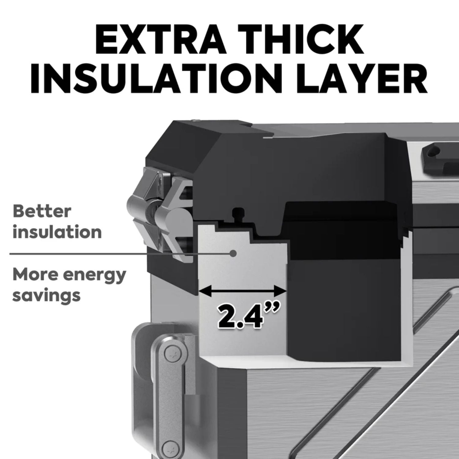 ICECO APL35 Freezer with extra thick insulation