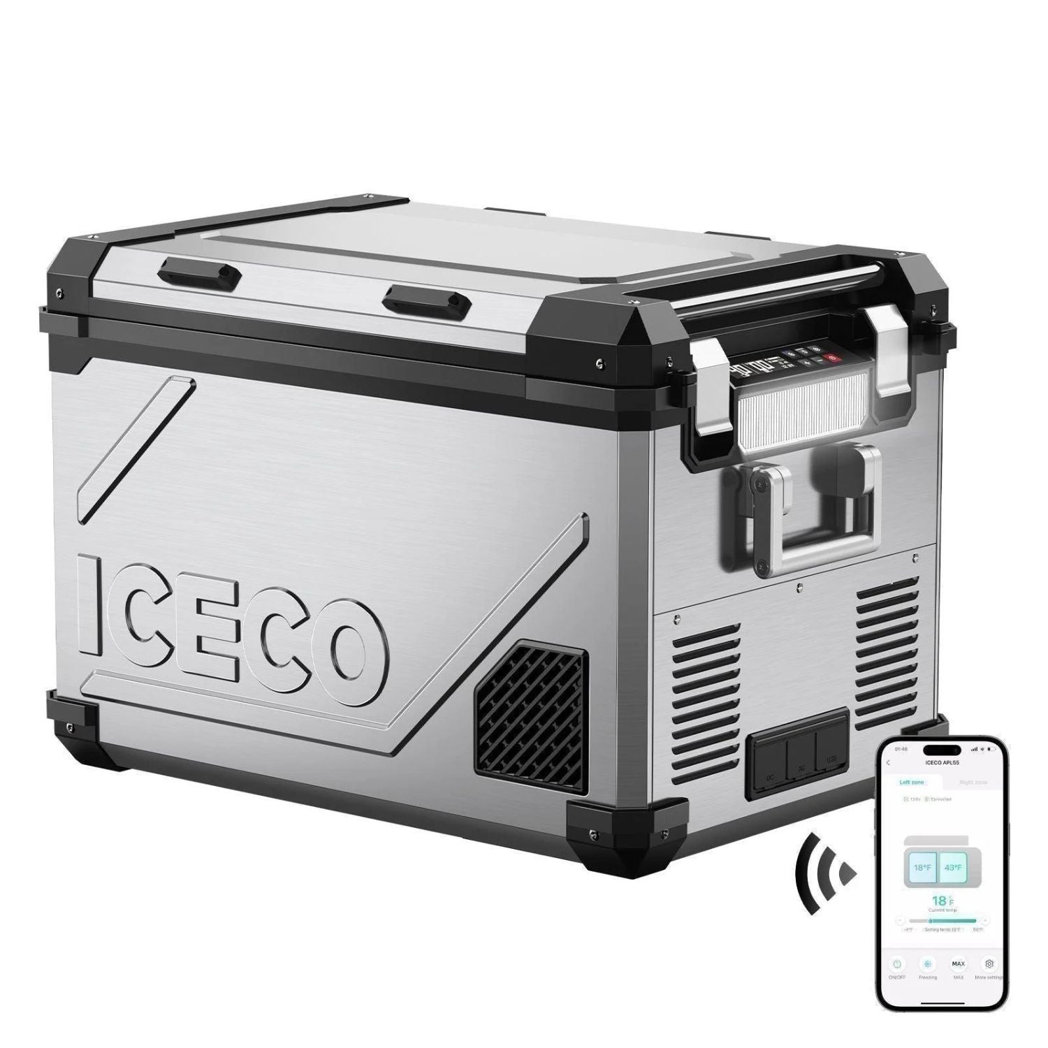 ICECO APL35 Silver Portable Freezer