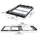 ICECO APL55/VL60PRO Mounting Slide dimensions