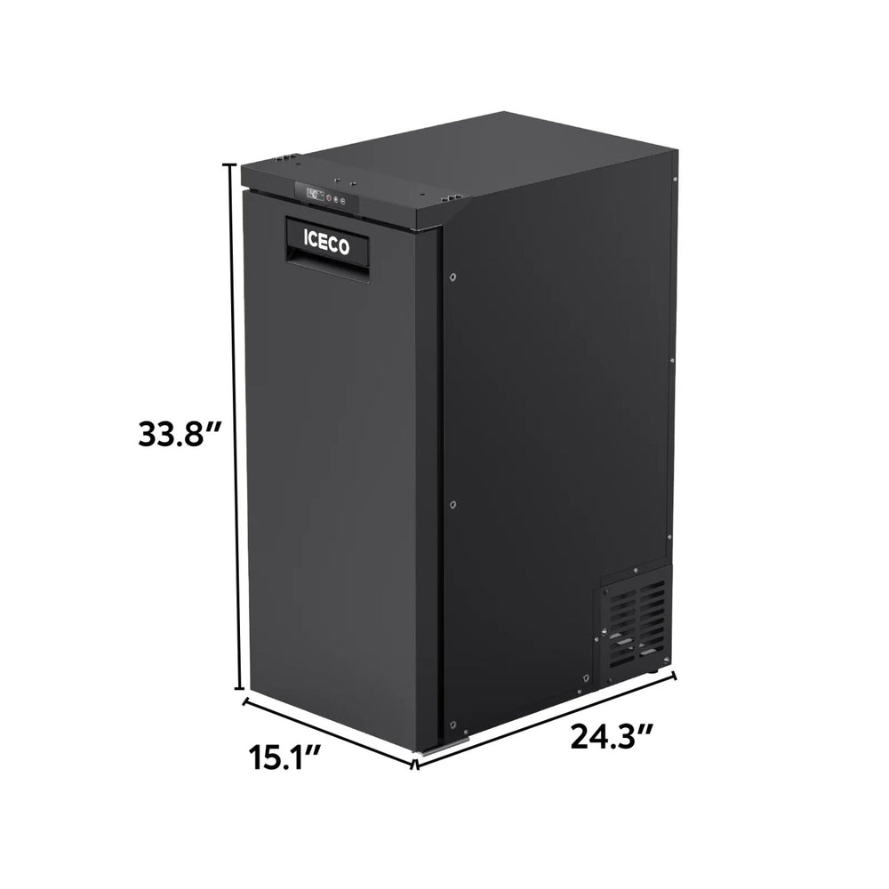 ICECO BF86 RV/Truck Refrigerator/Freezer 86L dimensions