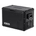 ICECO Black VL45ProD Dual Zone Portable Freezer Left Top And Right View