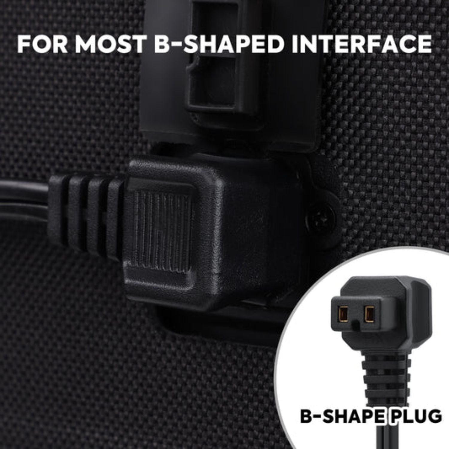 ICECO DC Power Cable for 12V ICECO Freezer - B-shapes Plug