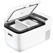 ICECO GO20 Dual Zone 12V Portable Freezer 20 LT White Open Lid
