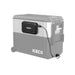 ICECO Magnetic Power Bank 250WH attached to the side of a cooler 