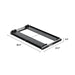 ICECO Side Pull Mounting Slide for VL75ProD/VL90ProD dimensions