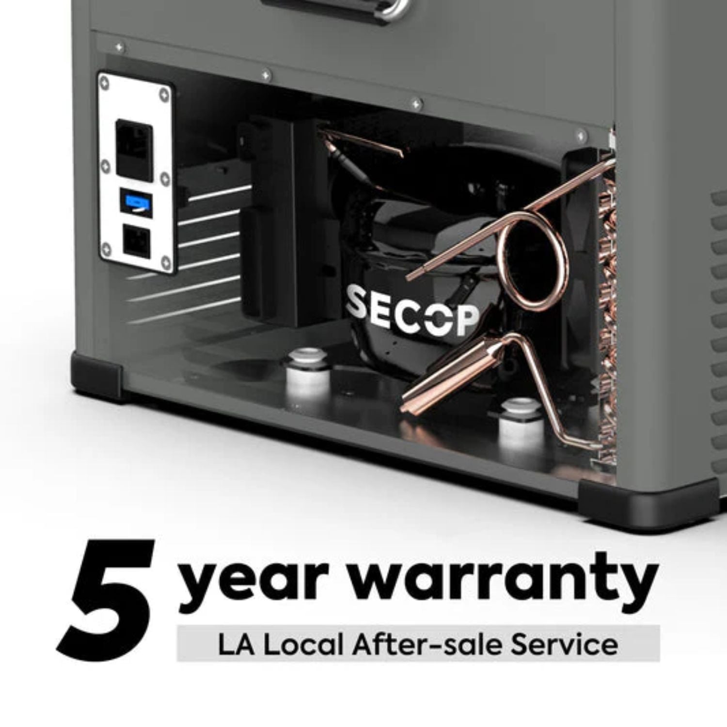 ICECO VL45 Portable Freezer Single Zone 45 LT warranty
