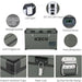 ICECO VL60 Dual Zone Metal Freezer with Cover 60LT features