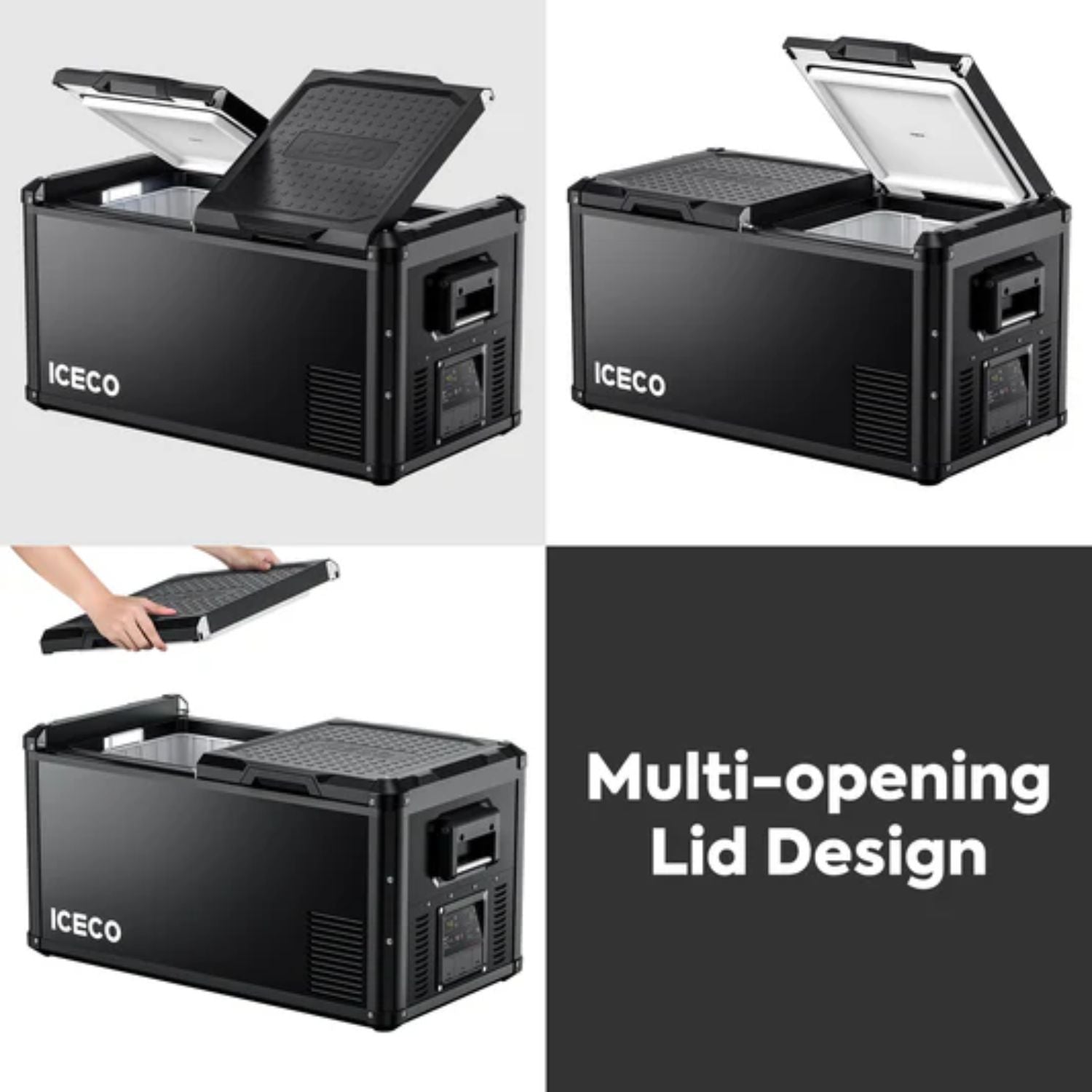 ICECO VL75ProD 79.2QT 12V Heavy Duty Fridge Freezer | Outbound Power