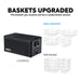 ICECO VL90ProD Dual Zone Freezer 90LT - Baskets Upraded