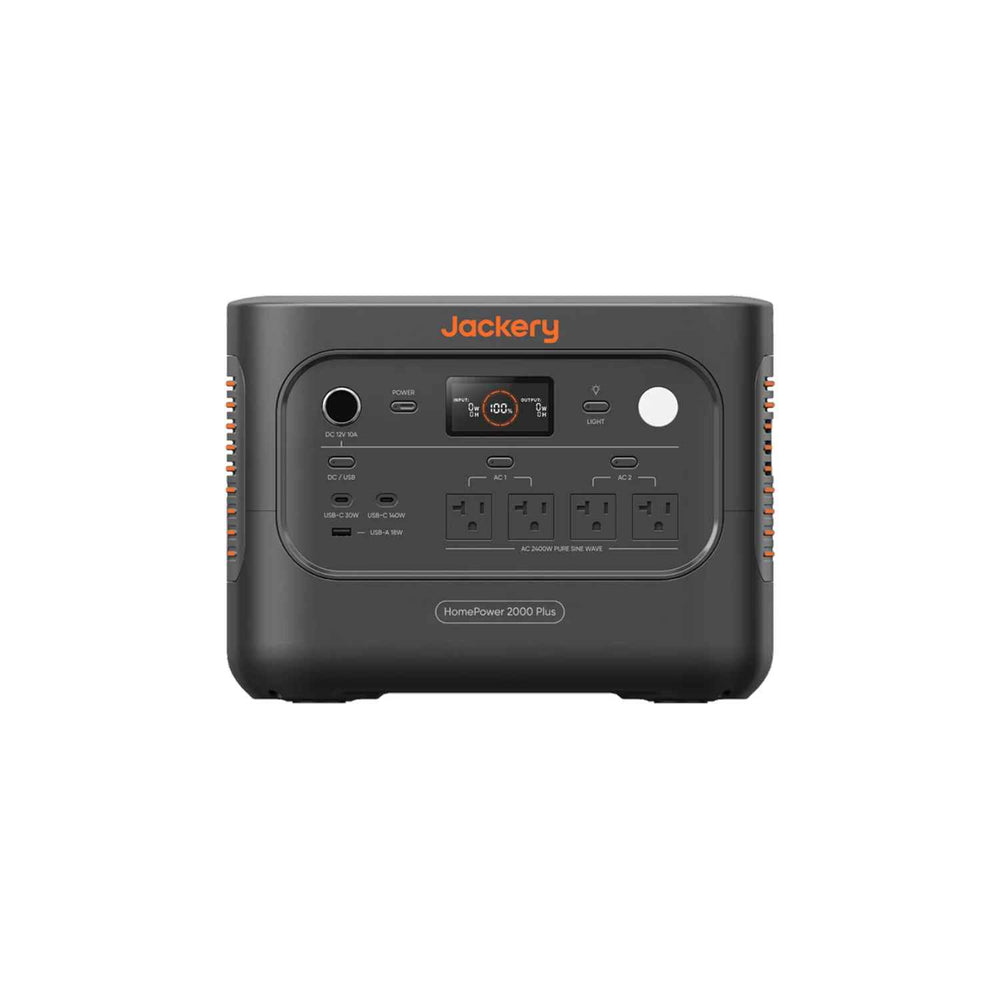 Jackery HomePower 2000 Plus v2 Portable Power Station | 2048Wh | 2000W | 800W Solar Input