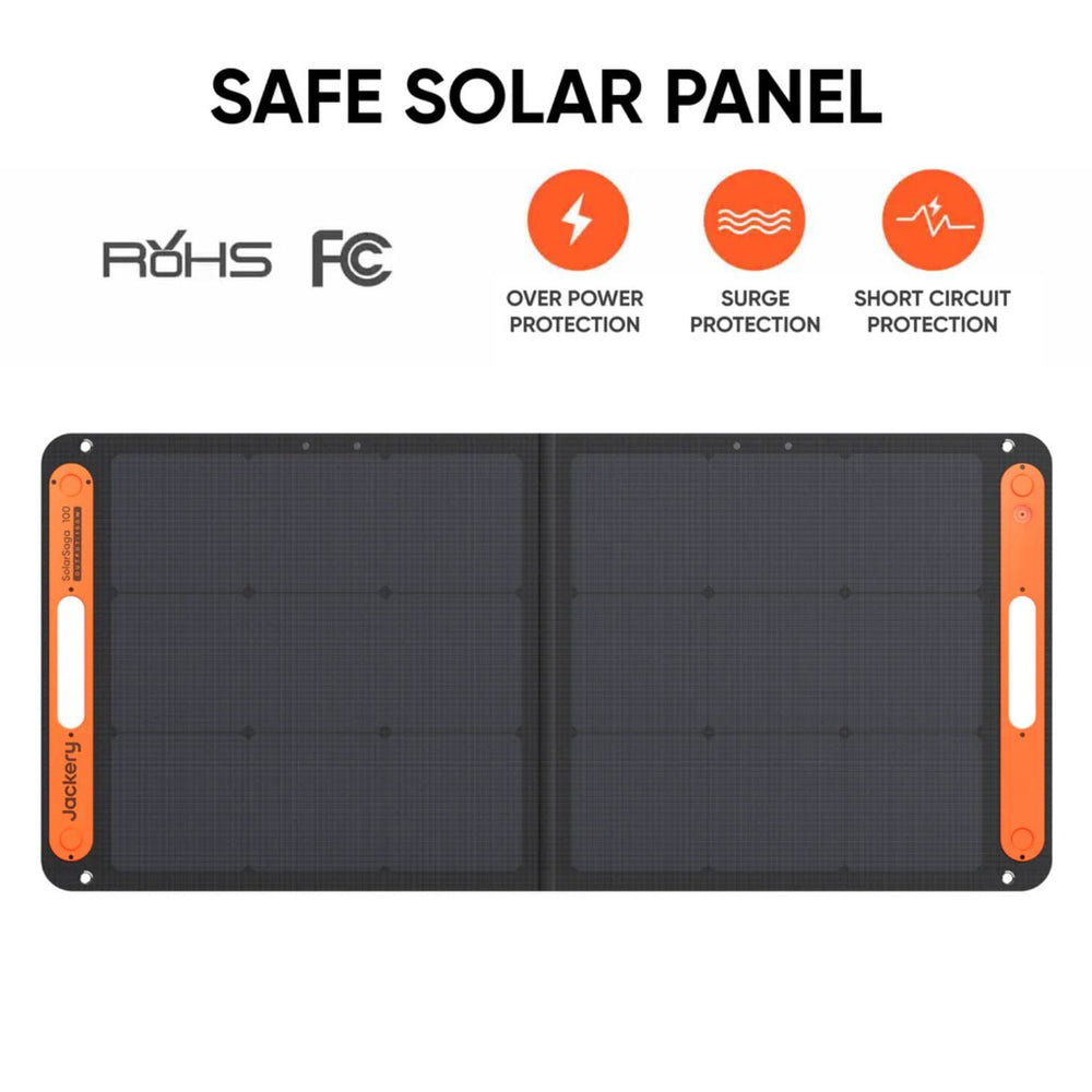 Jackery 100W Solar Panel Safe Solar Panel