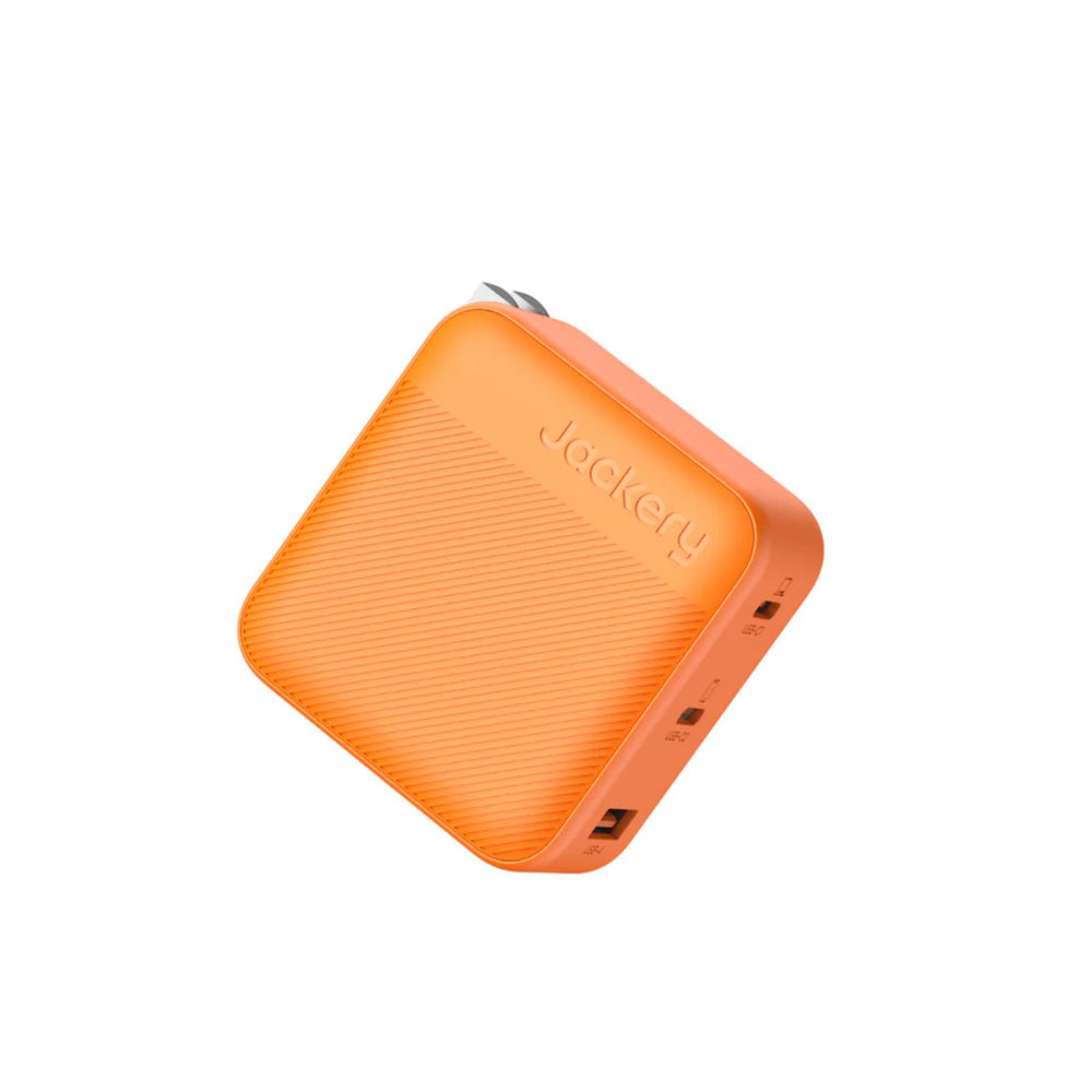 Jackery 102W GaN 3-Port Fast Charger side view