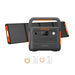 Jackery Explorer 1000 v2 Orange And Black With 100 Watt Air Solar Panel