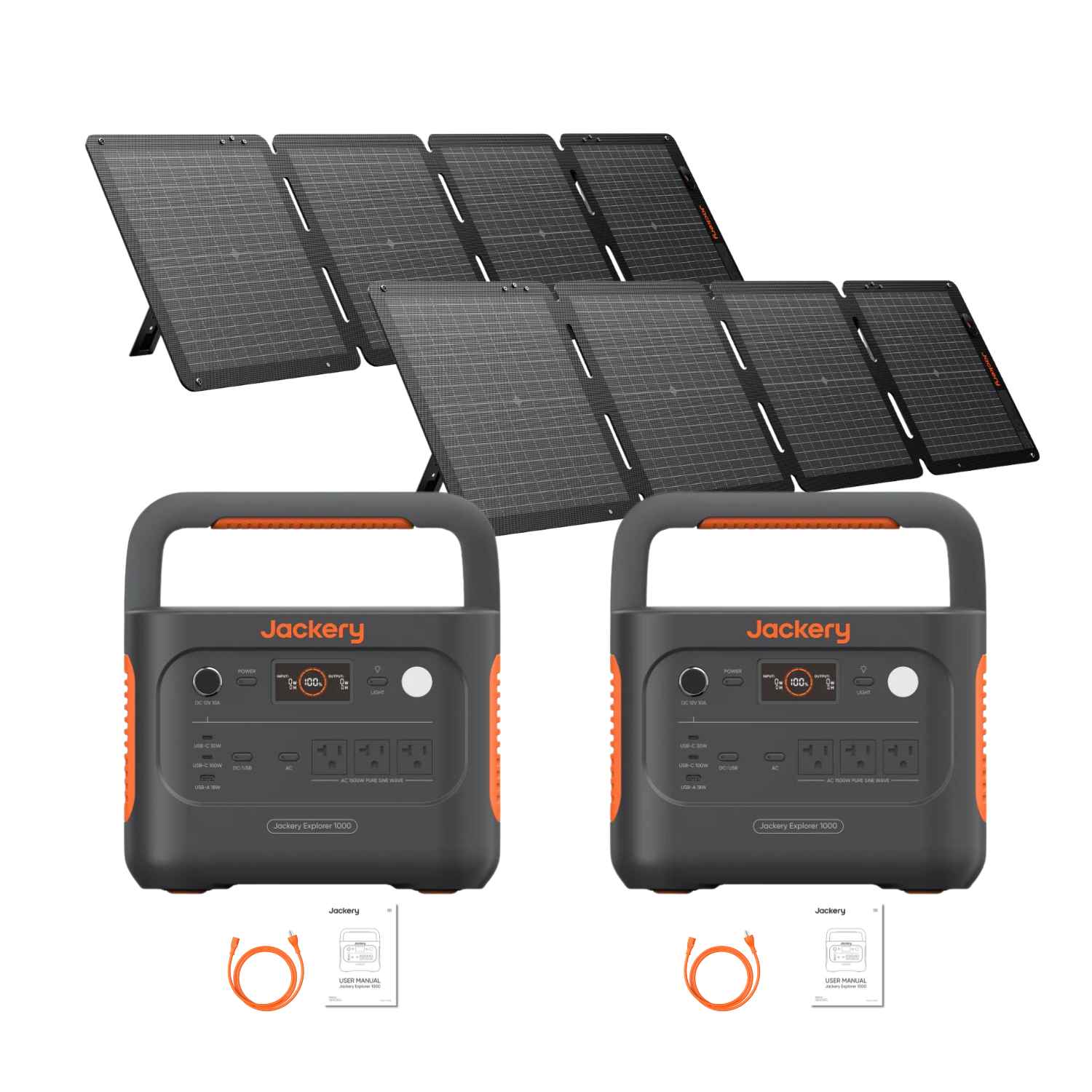 Jackery Explorer 1000 v2 Portable Power Station | 1070Wh | 1500W | 400W Solar Input