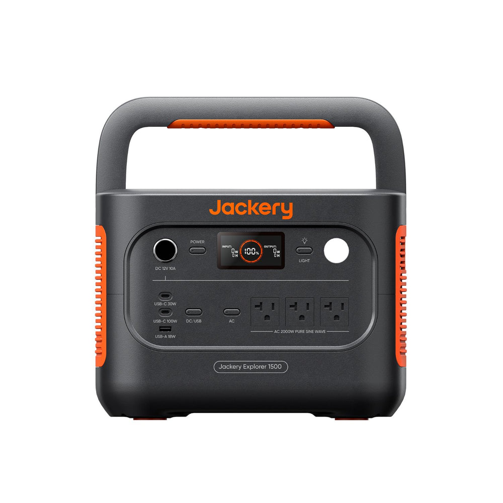 Jackery Explorer 1500 v2 Portable Power Station  front view