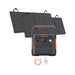 Jackery Explorer 2000 v2 Portable Power Station with two 200W Portable Solar Panels