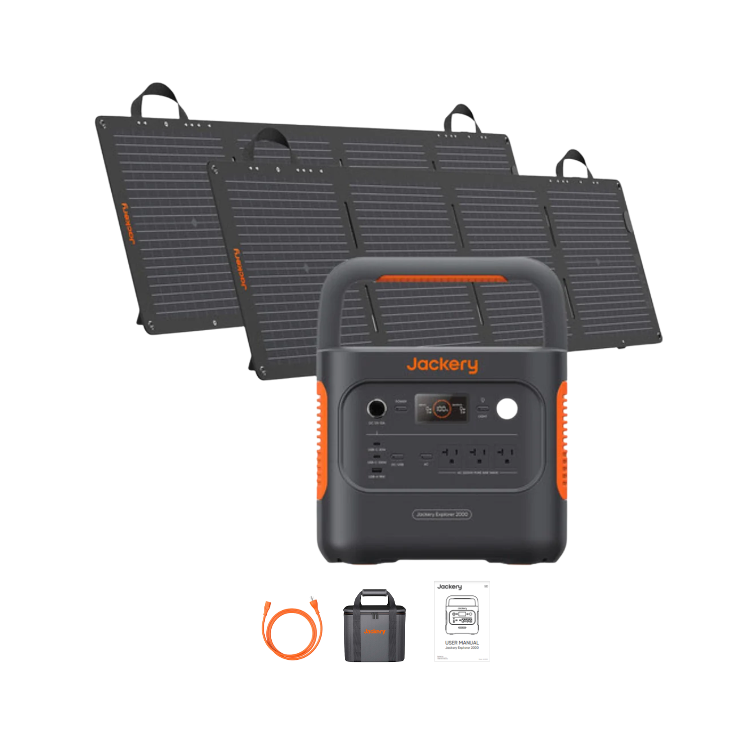 Jackery Explorer 2000 v2 Portable Power Station | 2042Wh | 2200W