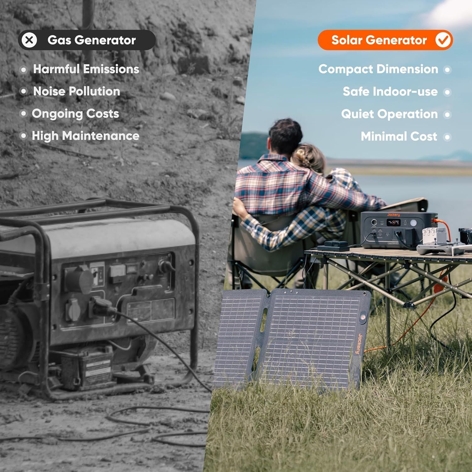 Jackery Explorer 500 v2 Portable Power Station - Solar Generator 