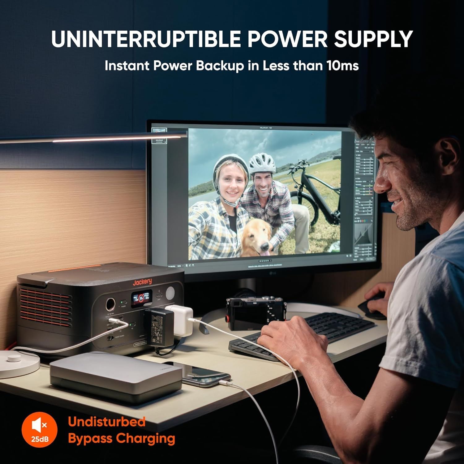 Jackery Explorer 500 v2 Portable Power Station  - uninterruptible power supply 