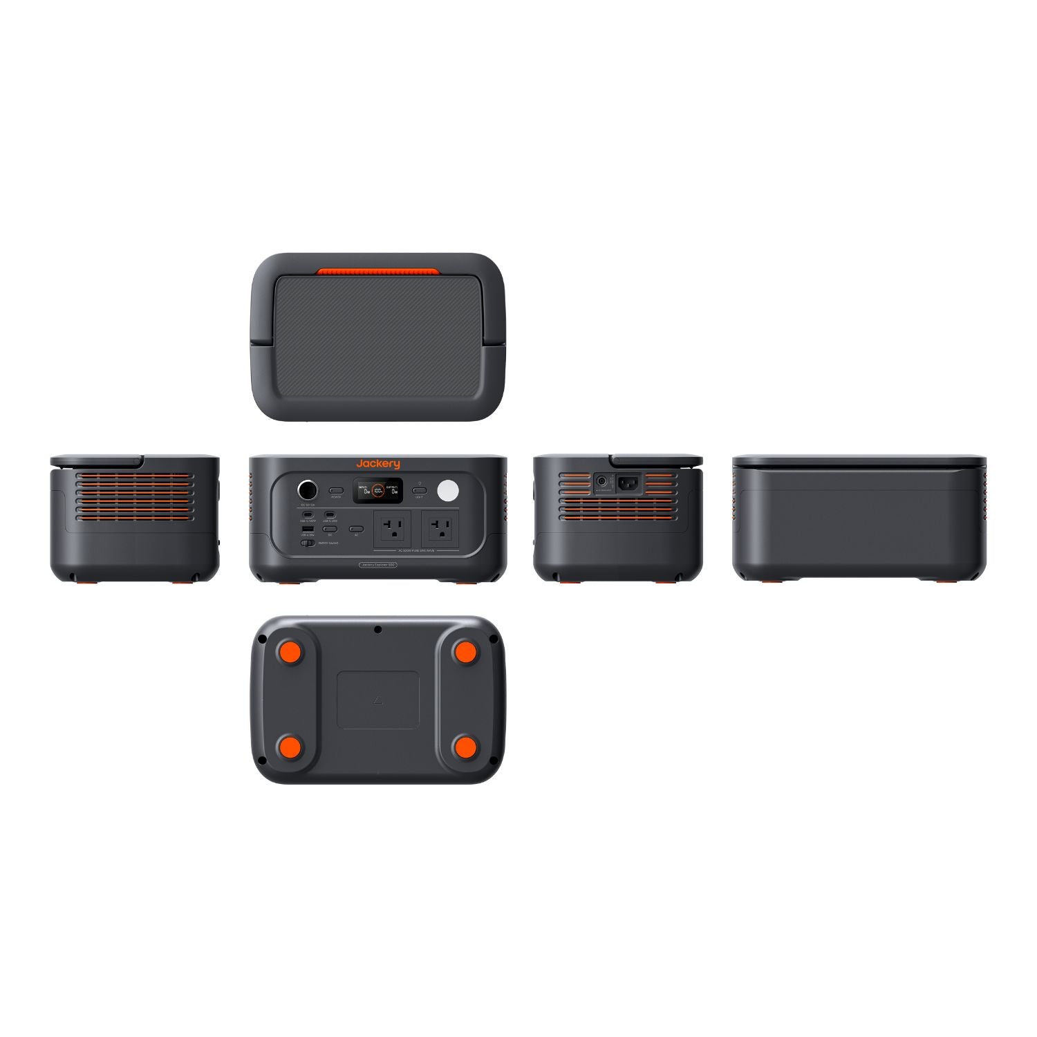 Jackery Explorer 500 v2 Portable Power Station in all side