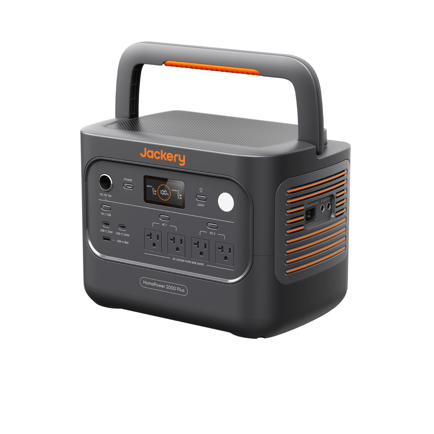 Jackery HomePower 2000 Plus v2 Portable Power Station right view