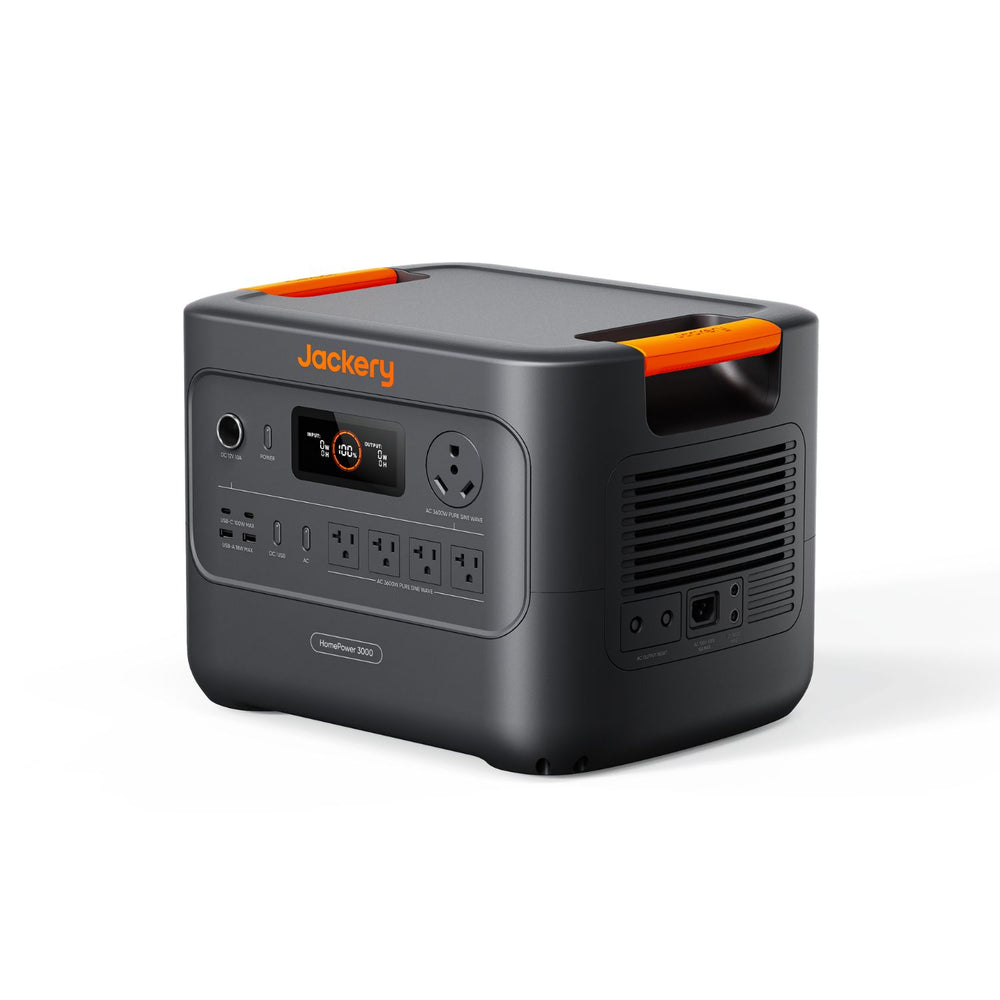 Jackery HomePower 3000 Portable Power Station left view