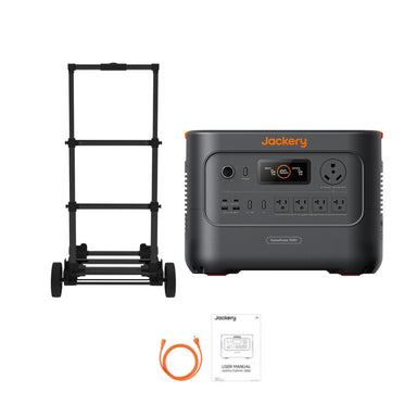 Jackery HomePower 3000 with trolley 