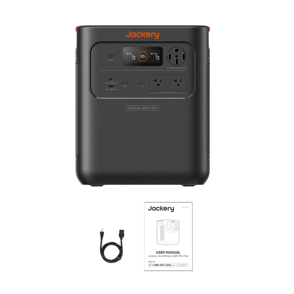 Jackery HomePower 3600 Pro Max Portable Power Station