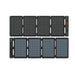 Jackery SolarSaga 40 Watt Air Portable Solar Panel front and back view