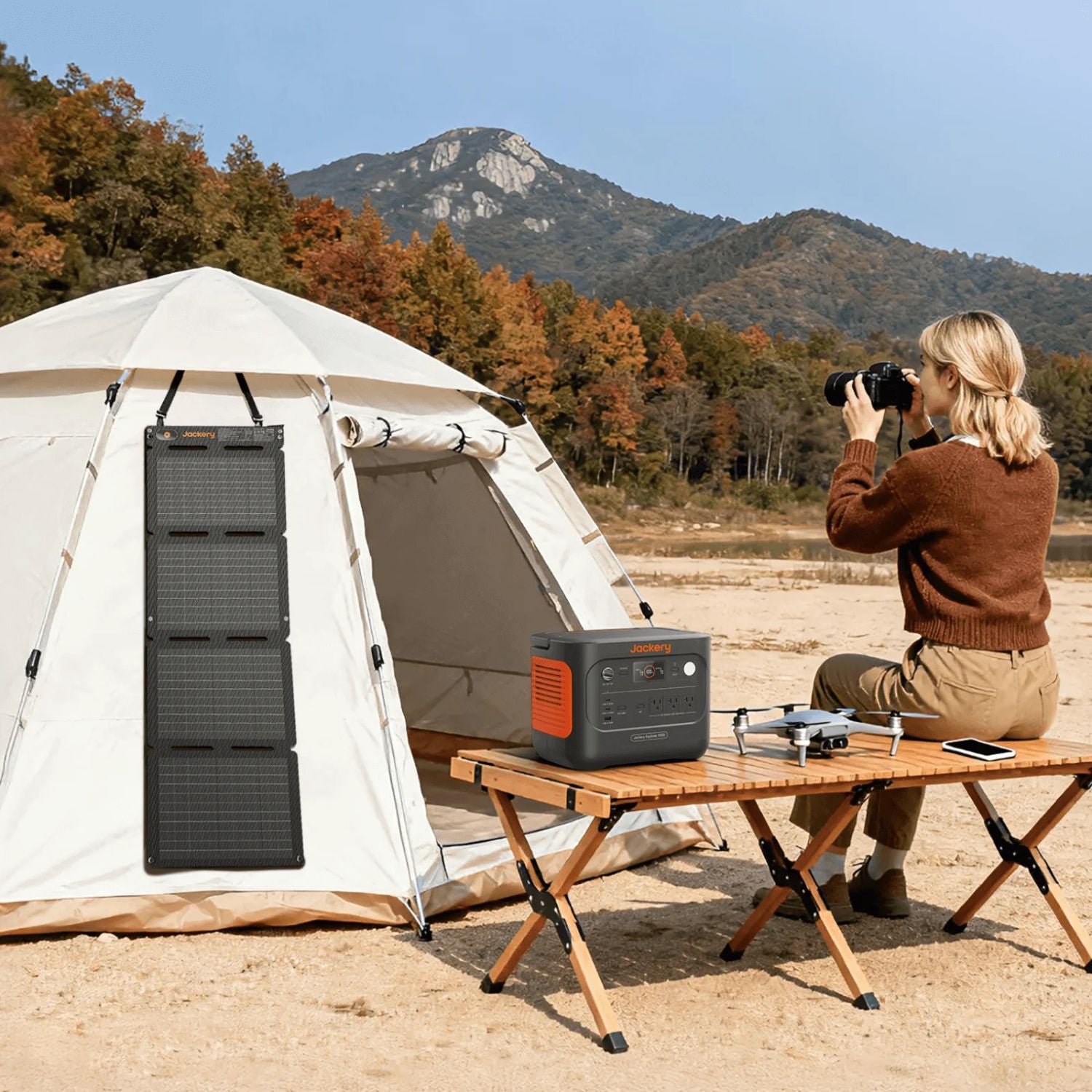 Jackery SolarSaga 40 Watt Air Portable Solar Panel
