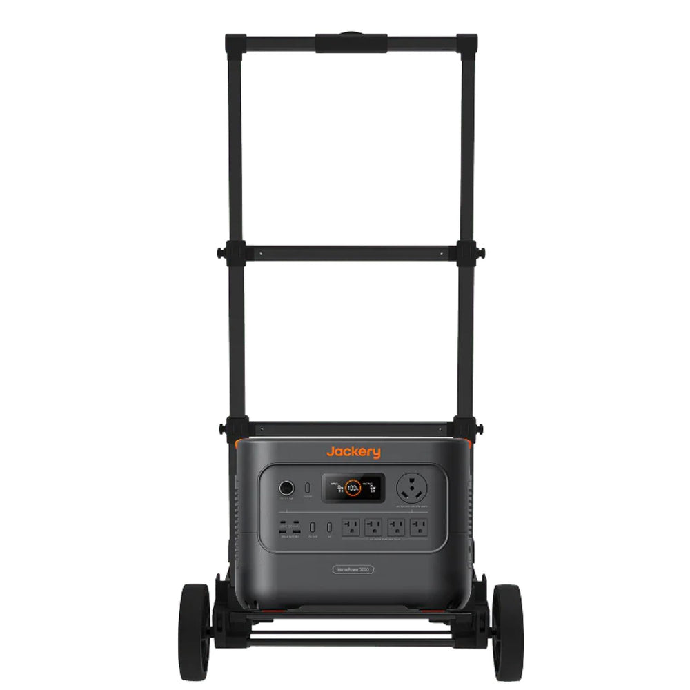 Jackery portable power station with Jackery Power Station Trolley
