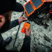 Man connect Dark Energy Poseidon Pro Power Bank - Hi-Vis Orange to a solar panel 
