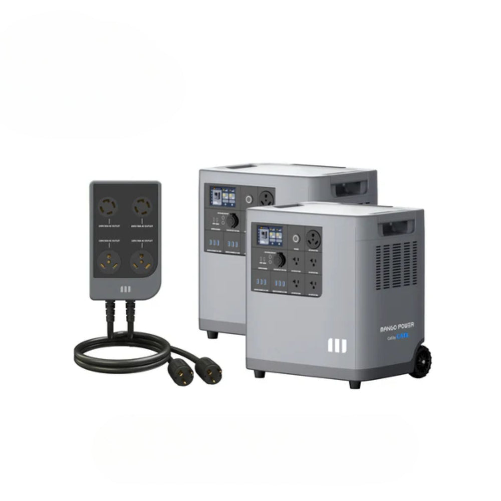 Mango Power Home Backup Kit Pro | 2 x Mango Power E + 2 x Expansion Battery + 1 x mSocket Pro