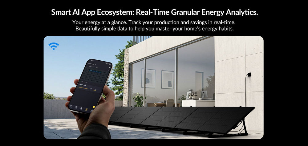 Mango Power S PIPV 1200W Plug-In Solar System Kit  - Smart AI APP Ecosystem