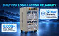 BigBattery 48V 16kWh NEXUS 2 LiFePO4 Battery with 8,000+ cycles and 12-year warranty