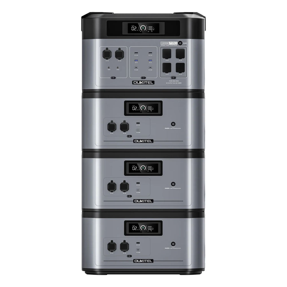 OUKITEL BP2000 PRO Portable Power Station with Three BP2000