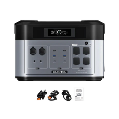 OUKITEL BP2000 Portable Power Station Inclusions