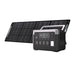 OUKITEL P1000 PLUS Portable Power Station with OUKITEL 200W Portable Solar Panel