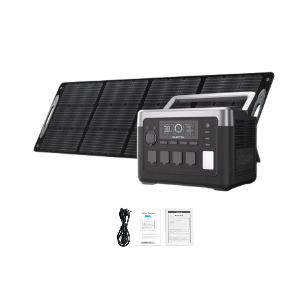 P1000 PLUS + 200W Solar Panel Inclusions