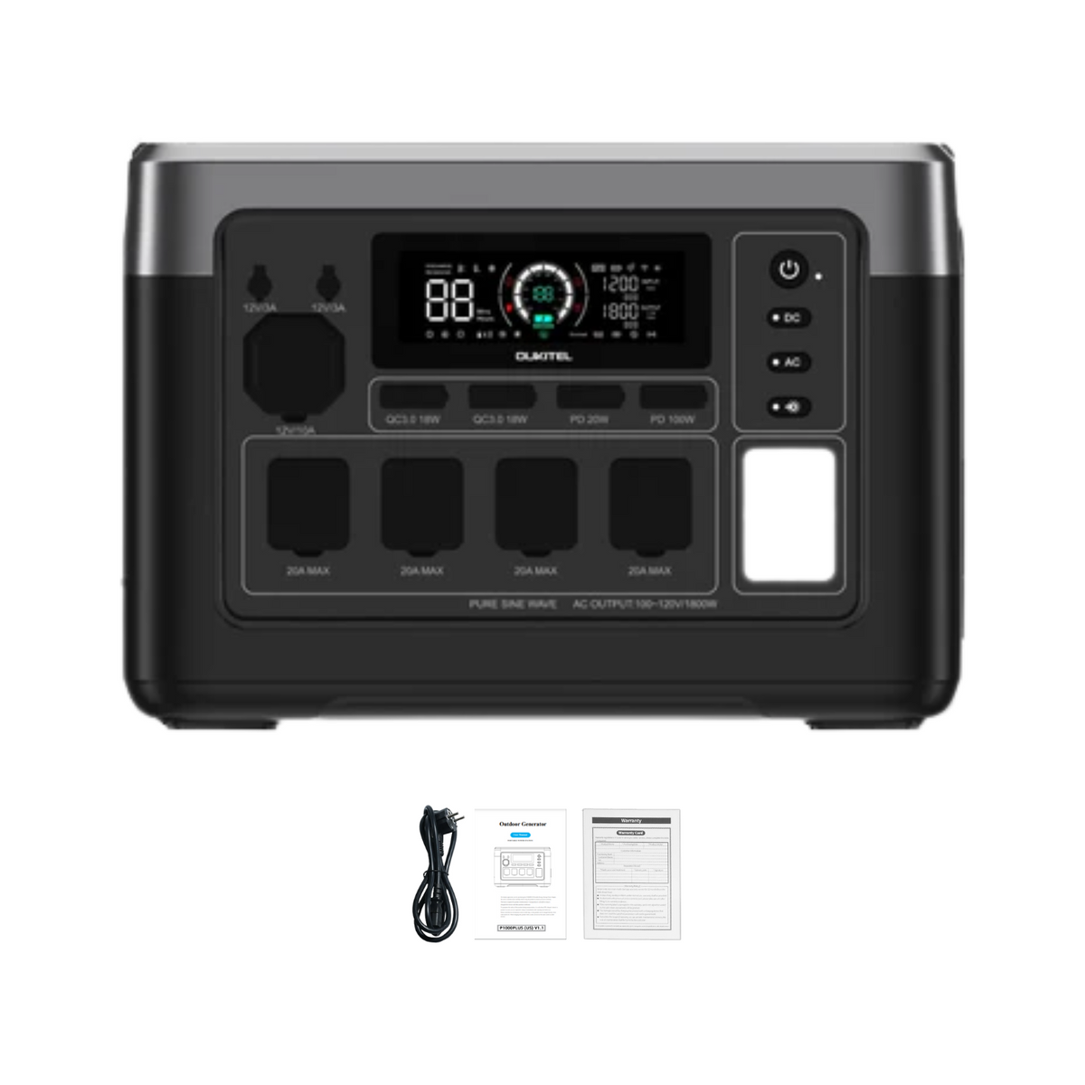 OUKITEL P1000 PLUS Portable Power Station Portable Power Station